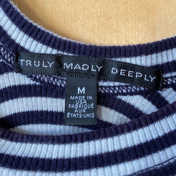 Urban Outfitters Striped Cropped Tank Top - Picture 5 of 6